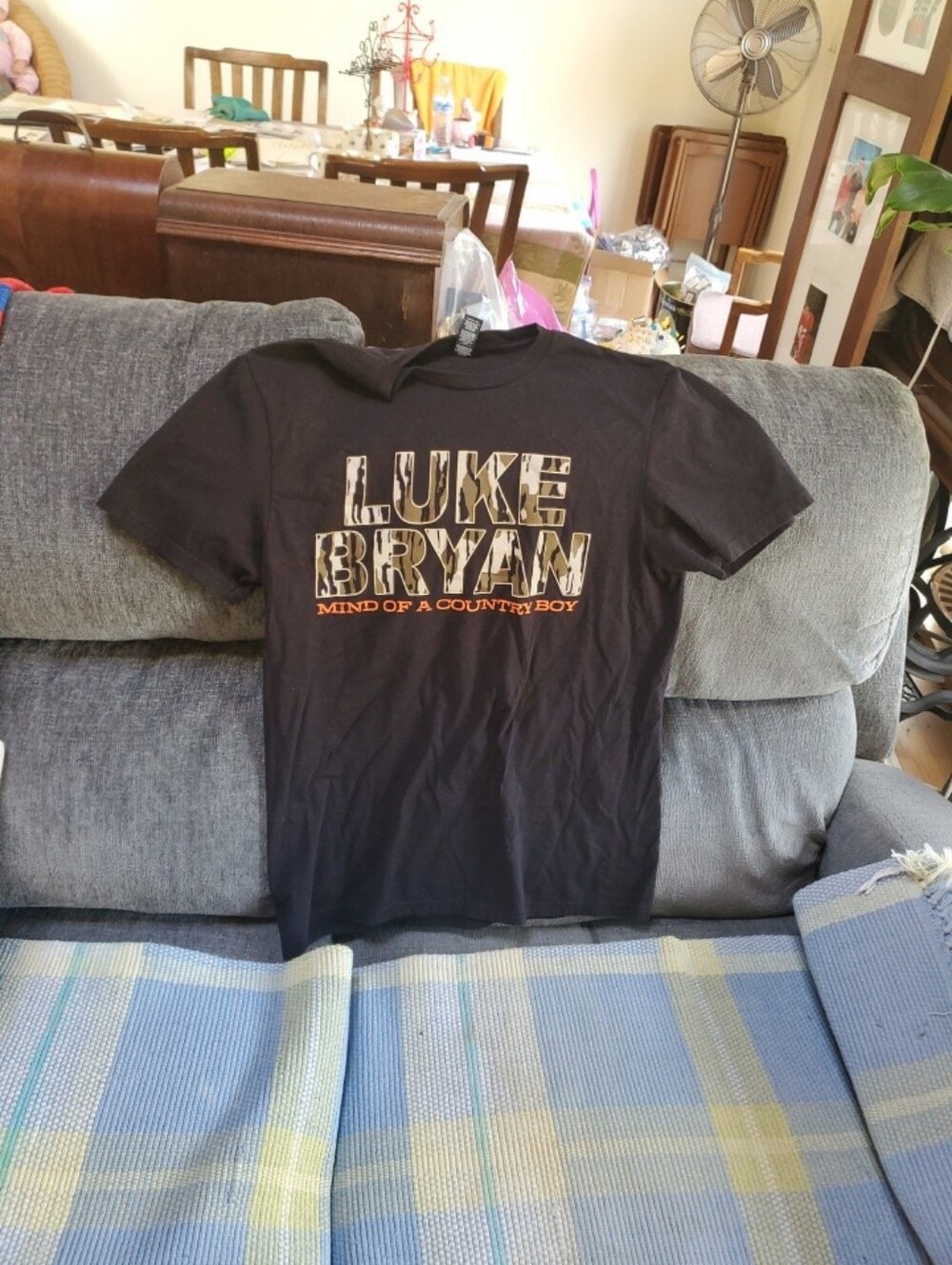 Luke Bryan Mind Of A Country Boy Concert T Shirt Size M